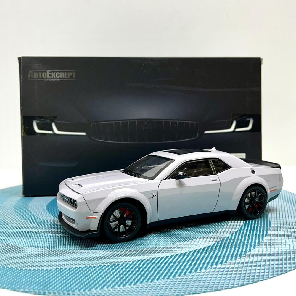 Машинка металева Авто Експерт Chevrolet Camaro 1:24 відчиняються двері капот багажник світло/звук Сіра (GT-12099) Чернігів - фото 3