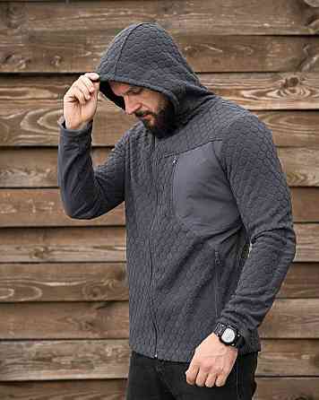 Тактична флісівка KM URBAN grey ПП8056 Київ