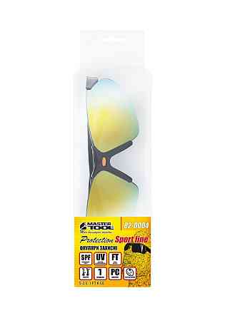 MASTERTOOL Окуляри відкриті MASTERTOOL SPORTLINE GOLD MIRROR захист від подряпин ANTI-SCRATCH м Коломия