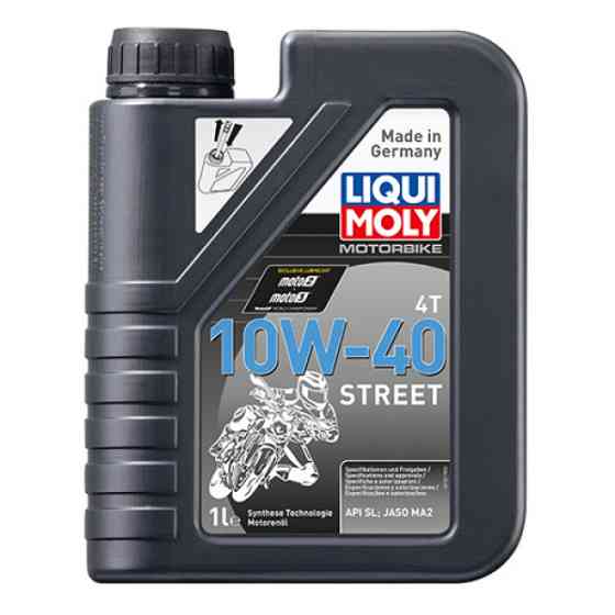 Олива для 4-тактних двигунів Liqui Moly Motorbike 4T 10W-40 Street 1л Львів