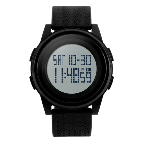 Годинник дитячий наручний Skmei Ultra New 1206 Чорний з білим Київ