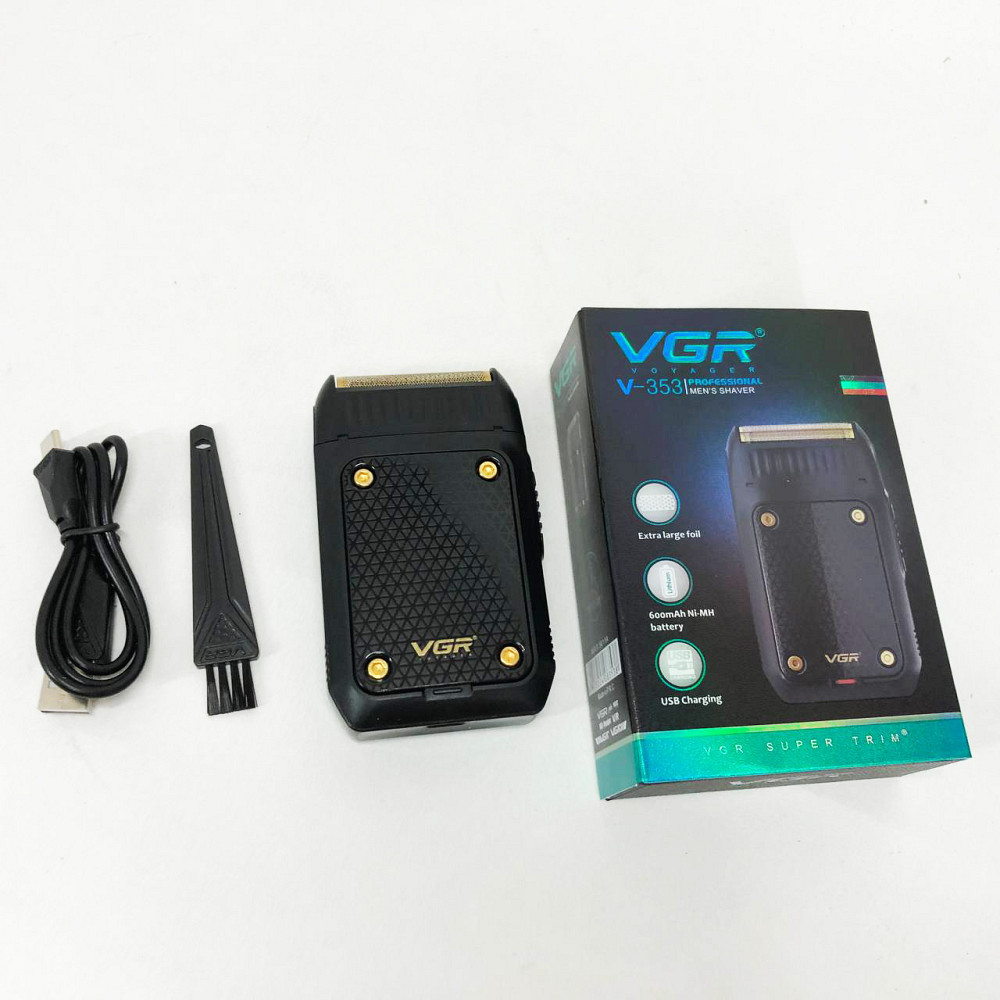 Профессиональная мужская электробритва, Электробритва-шейвер мужской, Портативная сеточная бритва WT-80 Львов - изображение 7