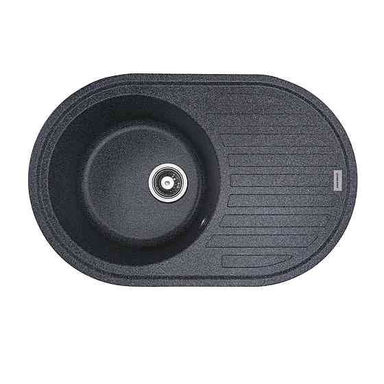 VALESO Гранітна мийка для кухні VALESO LIRA 7750 матова Графіт Київ