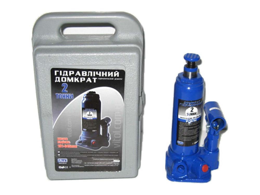 Домкрат гідравл. 2т валіза 345мм Вінниця - фото 1