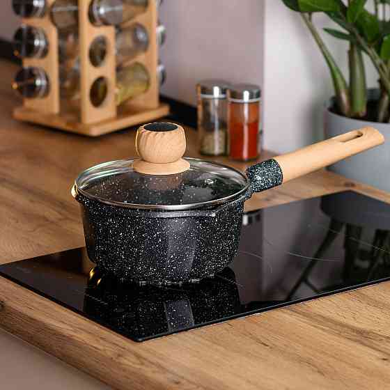 Сотейник з антипригарним покриттям 2,9 л з товстим дном Ø 18 см HP-4-431B Коломия