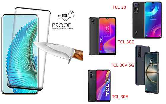 Захисне скло HyperGlass Pro для TCL 30, TCL 30Z, TCL 30V 5G, TCL 30E – максимальна чутливість та захист Київ