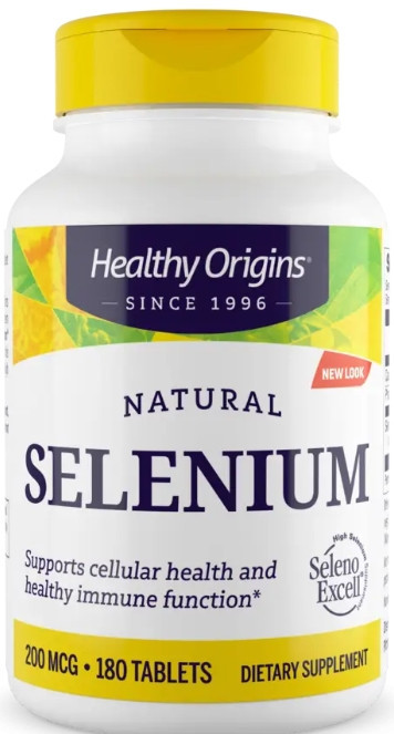 Селен Healthy Origins Seleno Excell 200 мкг 180 таб Київ - фото 1