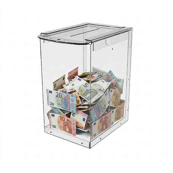 Ящик для пожертвований EKOSTAR с замком 120х152х212 Киев