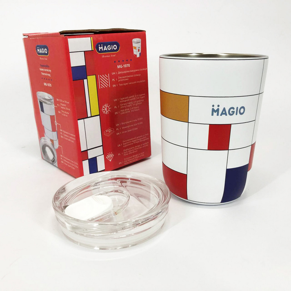 Термочашки для горячих напитков Magio, Термос для теплых напитков, Термос в виде бутылки OZ-21 Львов - изображение 8