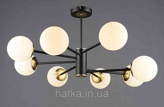 Подвесная люстра B N6650/8 Черный+Медь Киев