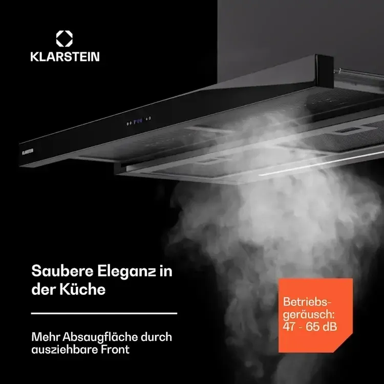 Витяжка телескопічна Klarstein Mariana Neo 90 з Німеччини Уцінка Дніпро - фото 8