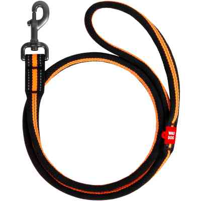Поводок для собак WAUDOG Nylon амортизирующий XS Д 15 мм (4508) Винница
