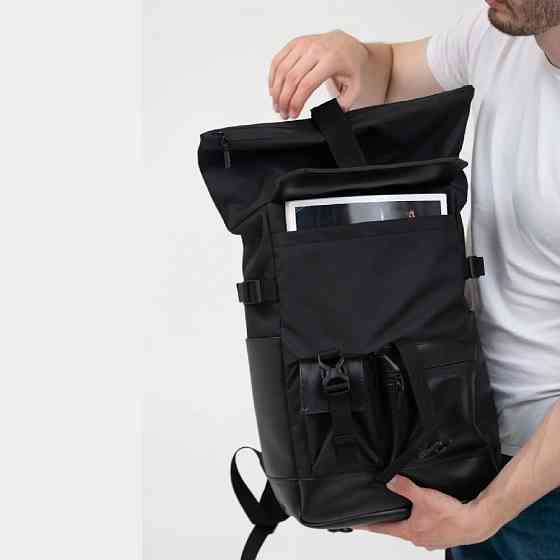 Тканевый рюкзак для ноутбука мужской, Повседневный рюкзак унисекс прочный мужской HE-14 Ивано-Франковск