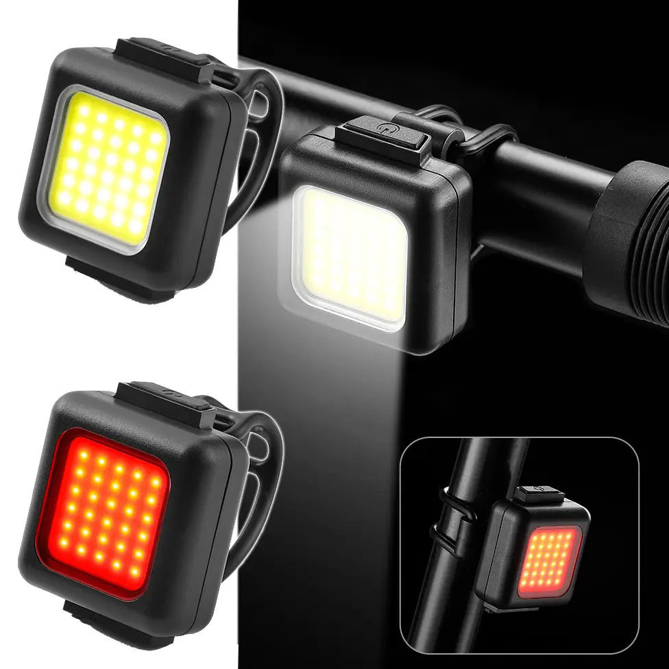 Потужні велосипедні фари, Велофара із зарядкою від usb, Фара алюмінієва велосипедна QJ-93 Львів - фото 3