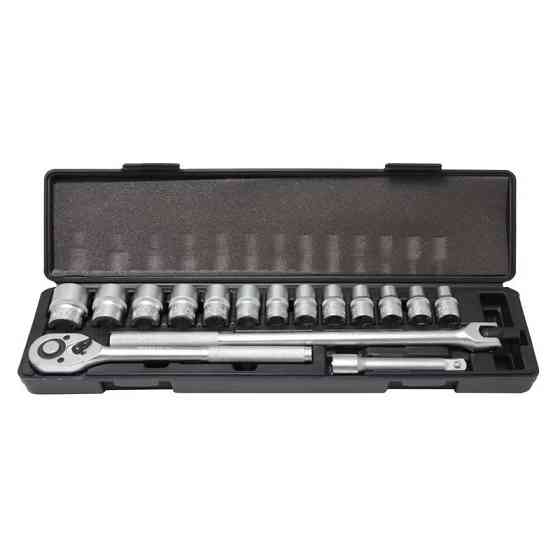 Набір інструментів 17пр. 1/2" (6гр.) (10-27мм) Одеса