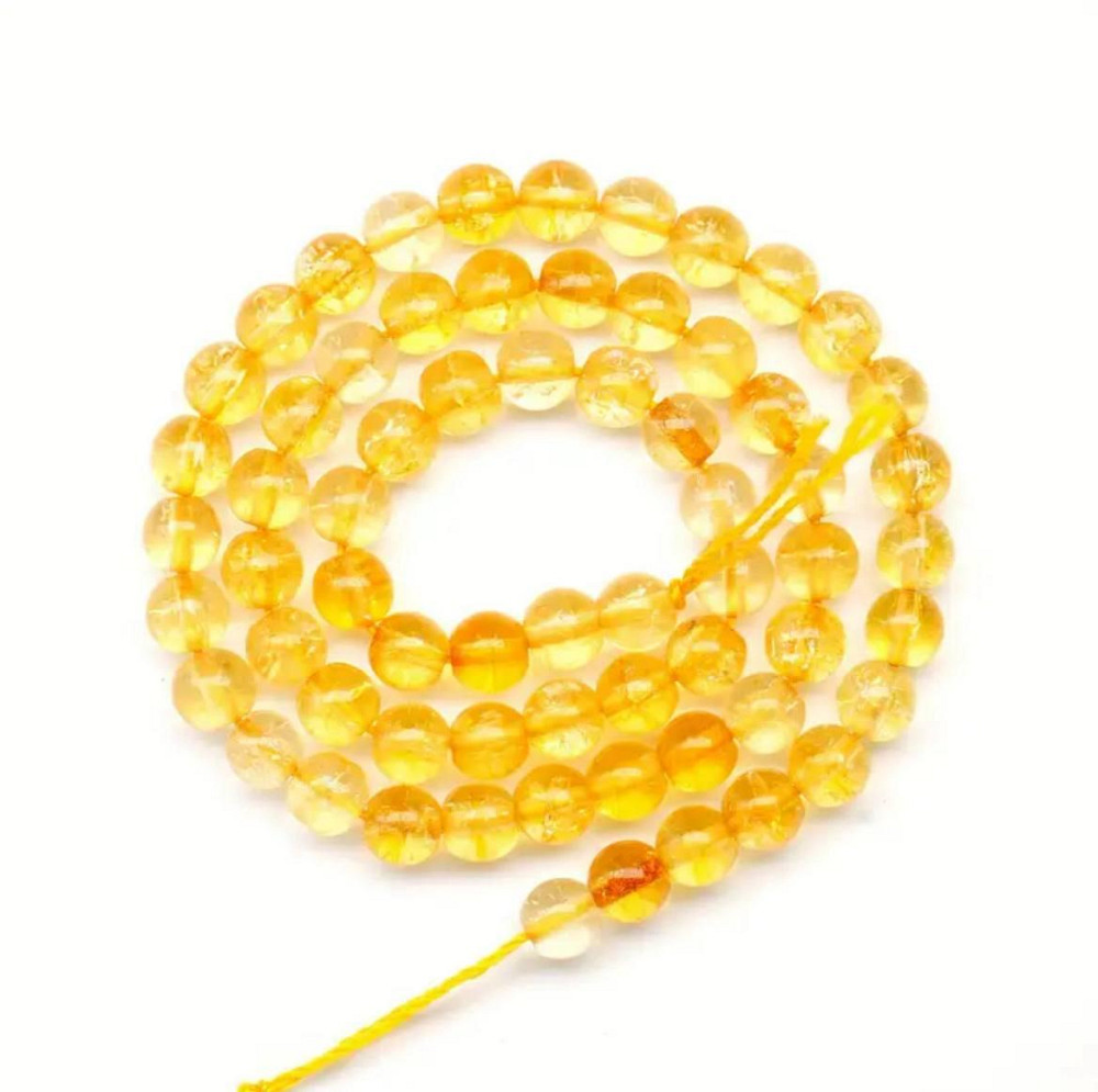 Бусины из натурального цитрина для украшений и рукоделия Киев - изображение 1