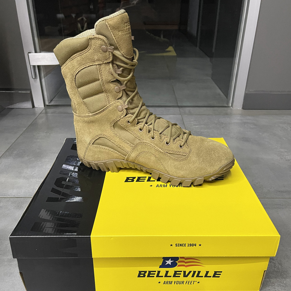 Берці зимові Belleville KHYBER TR550WPINS, розмір 7.5/40, колір Койот, теплі, стандарт армії США Solmir Київ - фото 6
