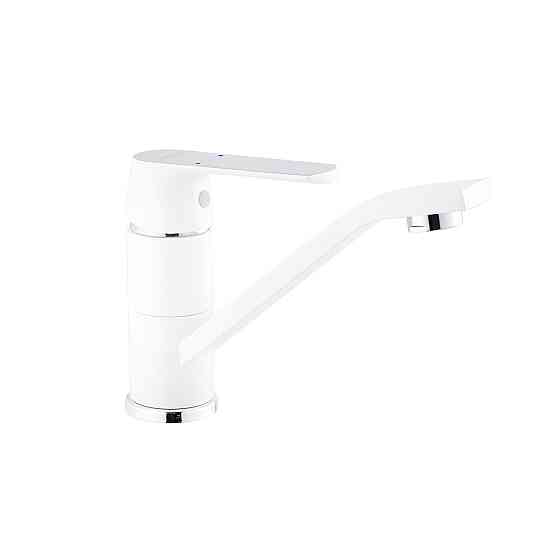 Змішувач для раковини Kroner KRP Armada - W011 білий/хром Київ