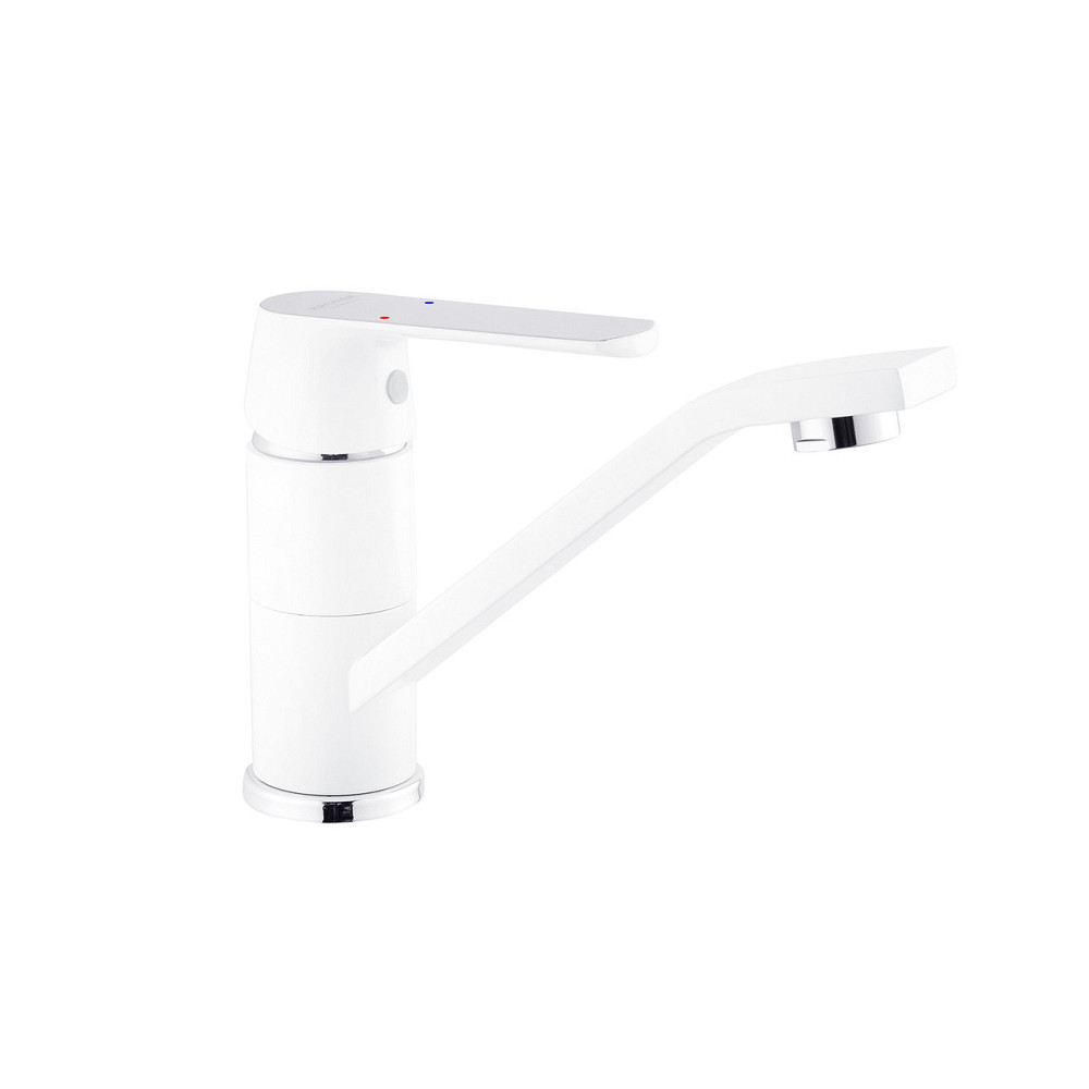 Змішувач для раковини Kroner KRP Armada - W011 білий/хром Київ - фото 1