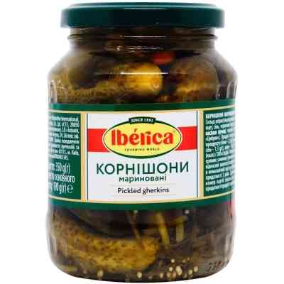 Овочева консервація Iberica Корнішони мариновані 3-6 см 370 мл (8436024299564) Вінниця