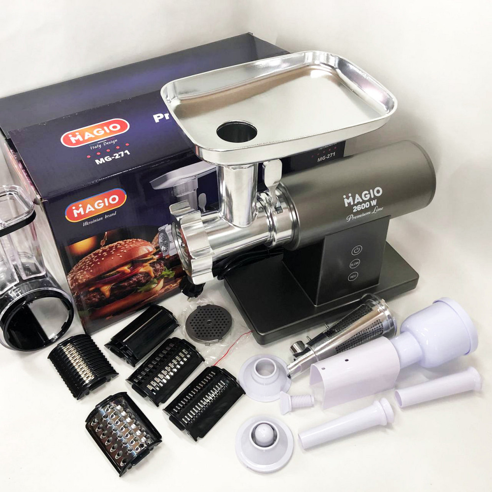 М'ясорубка з теркою для дерунів, М'ясорубка з легким чищенням 'для сосисок US-97 Львів - фото 8