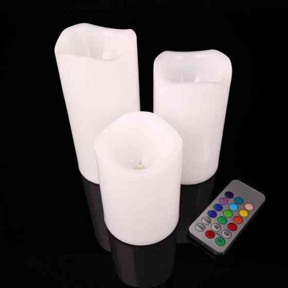 Набор светодиодных свечей LED Luma Candles 12 цветов хамелеон Київ