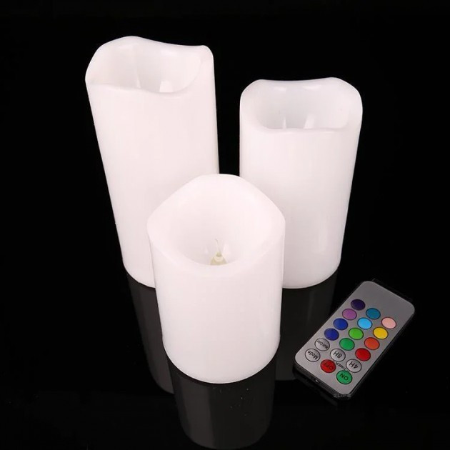 Набор светодиодных свечей LED Luma Candles 12 цветов хамелеон Київ - фото 3