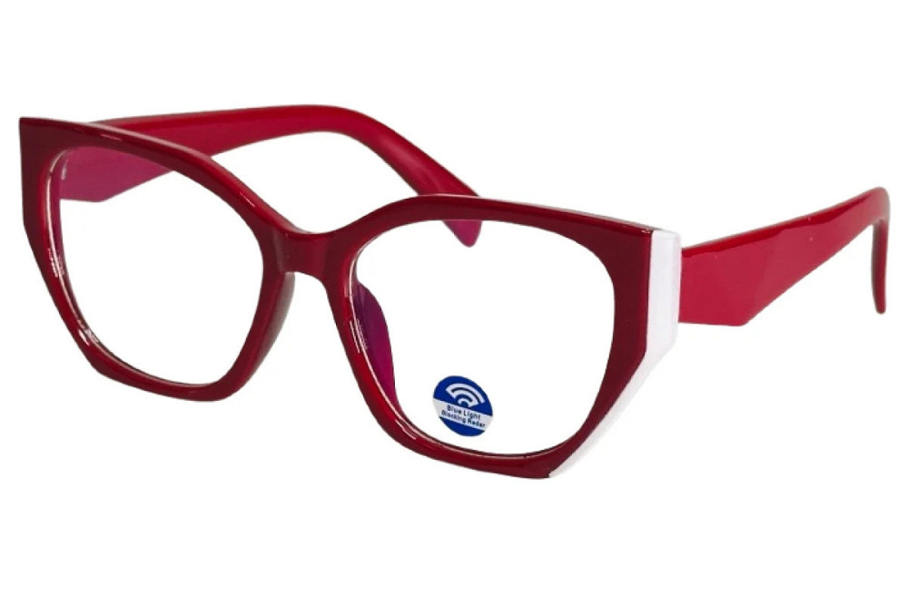 Женские компьютерные очки TR90 красные Луцк - изображение 2