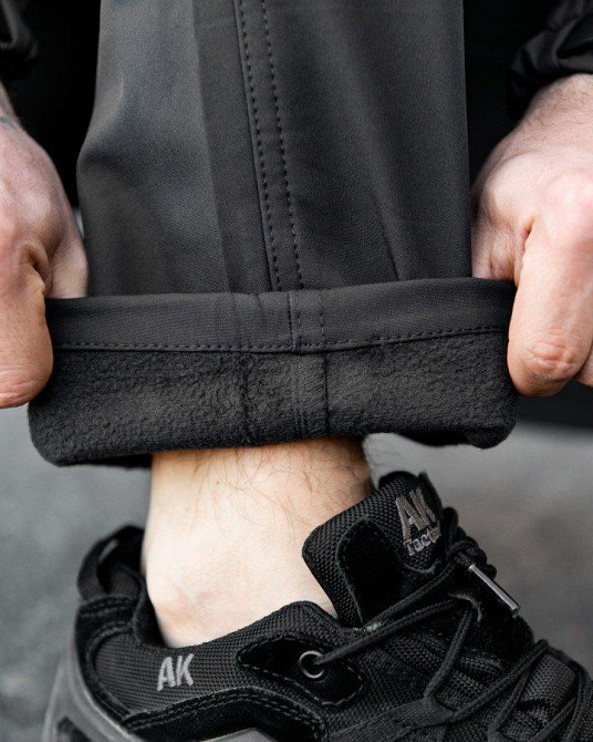 Міські тактичні штани MAXIMUS софтшел darck grey ПП7987 Одеса - фото 6