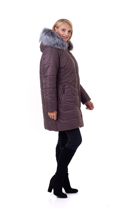 Женский зимний пуховик от украинского производителя. 48-66р Киев - изображение 2