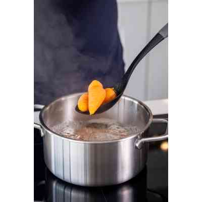 Ложка кухарська KitchenAid Coreline для сервіровки з прорізами, 33,8 см, сіра (KAS004OHCGG) Вінниця