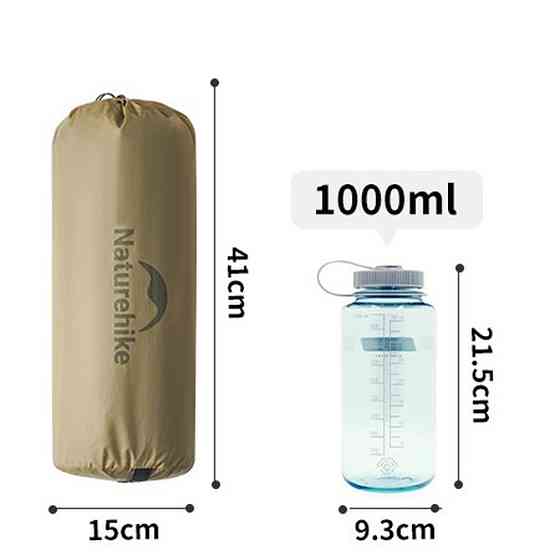 Намет двомісний легкий Naturehike Mongar CNK2550WS016 15D Сірий Вінниця