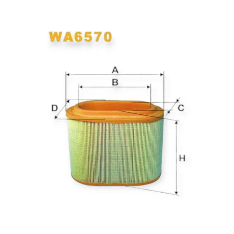 Фильтр Hyundai ex, H200, i800, iLoad, Satellite воздушный Мукачево - изображение 1