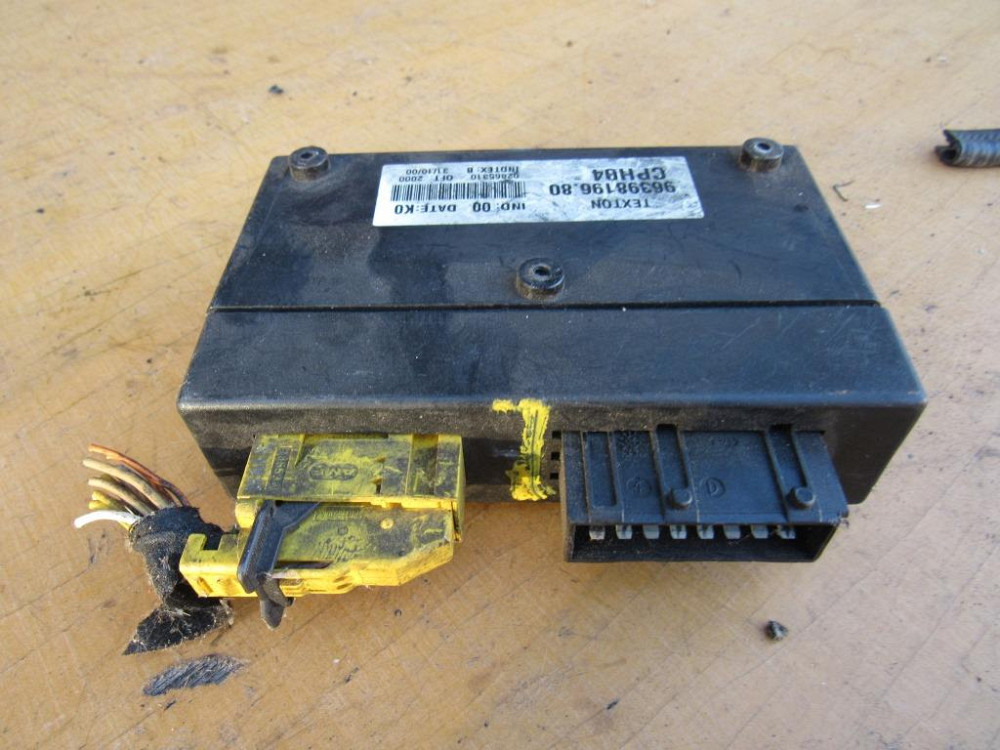 Блок комфорту Fiat Scudo 1996-2006 (9639819680) Ковель - фото 1