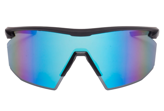 Окуляри захисні Pyramex PMXSPEC (blue mirror) Anti-Fog, сині дзеркальні лінзи в чорно-синій оправі Запоріжжя
