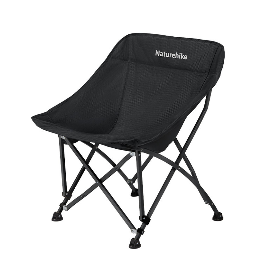 Стілець складаний Naturehike Stellaluna T04 CNK2550JJ022, вуглецева сталь, чорний Київ - фото 14