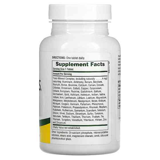 Мультимінерали Nature's Plus Trace-Mins 180 таб Київ