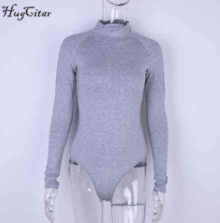 Боди женский тонкий серый Киев