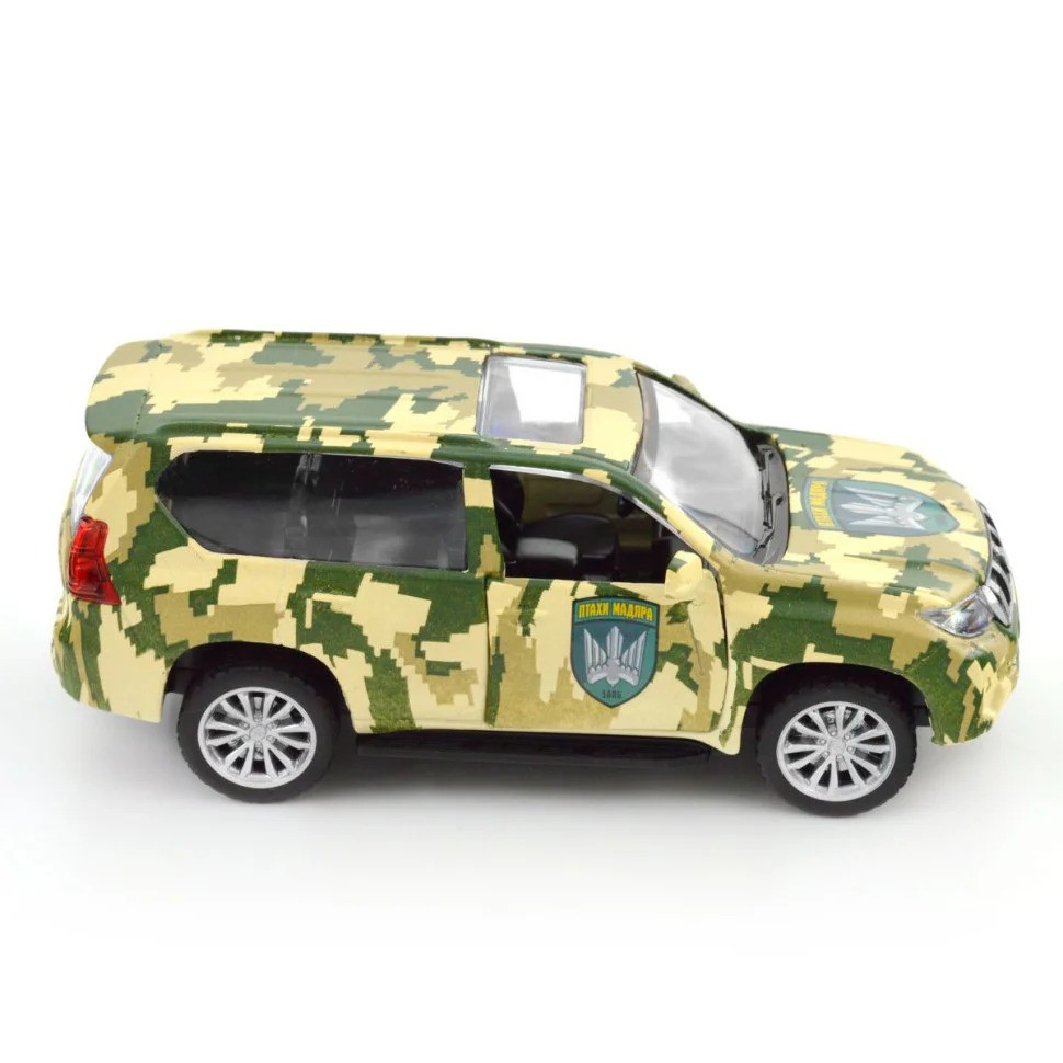 Автомодель серії «Шеврони Героїв» Toyota Land Cruiser Prado «Птахи Мадяра» TechnoDrive 250363M Вінниця - фото 5