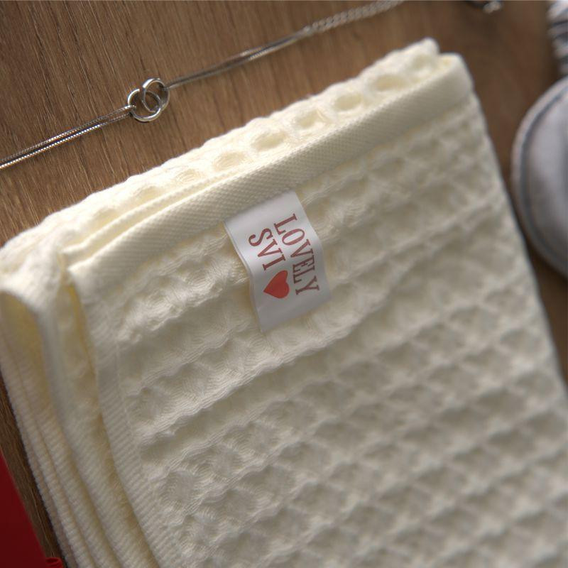 Набір вафельних рушників Lovely Svi 3 в 1: 70 на 140 см, 2 шт - 34на 72 см - Бежевий (110827) Київ - фото 3