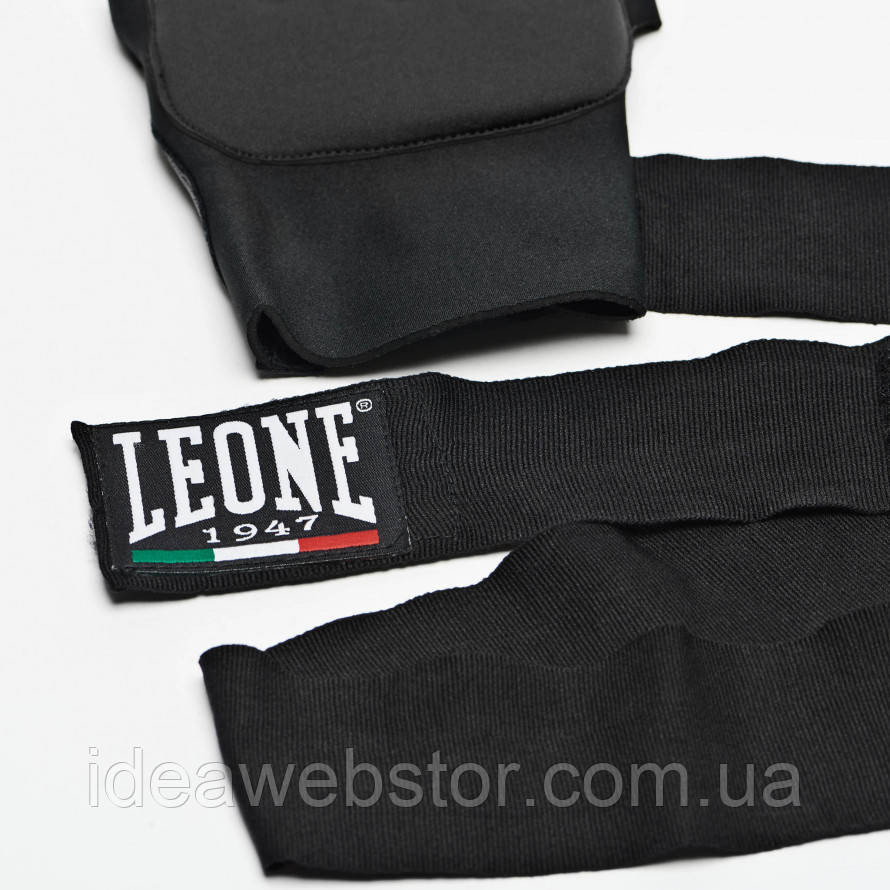 Бинти рукавички Leone Neoprene Black спортивні для боксу та тренувань захист рук Київ - фото 15