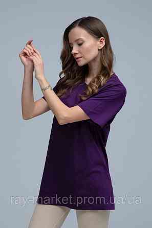 Футболка базова Stedman Classic-T Unisex жіноча фіолетова (ST2000W-DBY) 3XL Київ