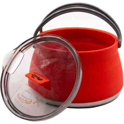 Чайник туристичний Tramp Silicon 1 л Terracota (TRC-125-terracota) Вінниця