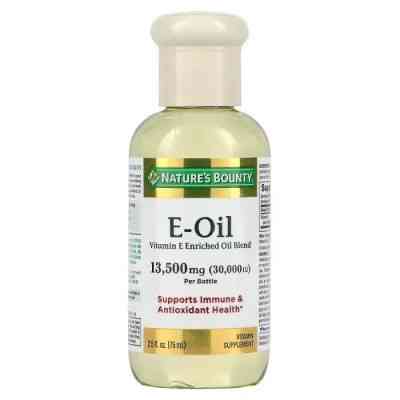 Вітамін Nature&apos;s Bounty Рідкий Вітамін E, 30000 МО, Vitamin E-Oil, 74 мл (NRT-00810) Вінниця
