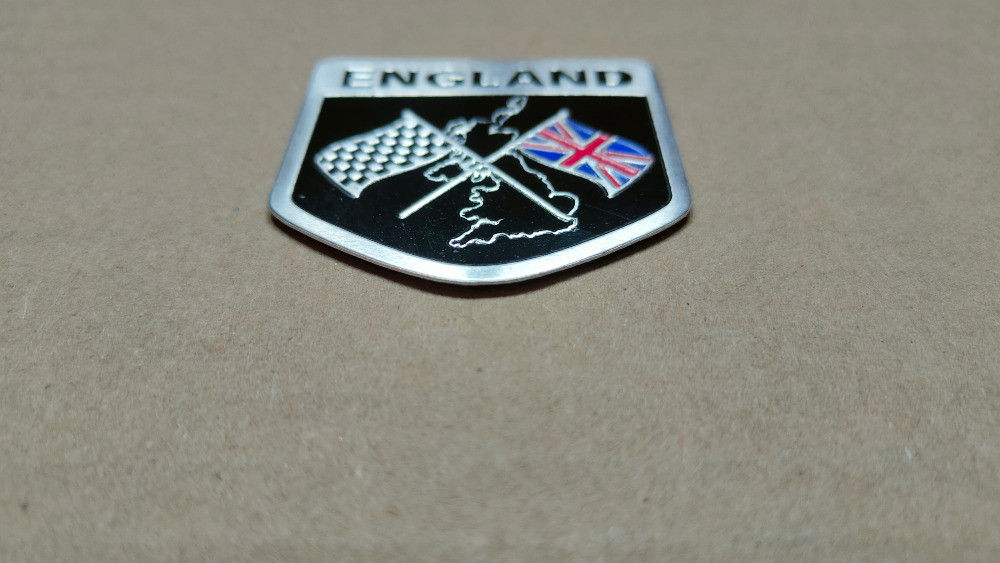 Наклейка Прапор Англії на авто мото алюмінієва Київ - фото 6