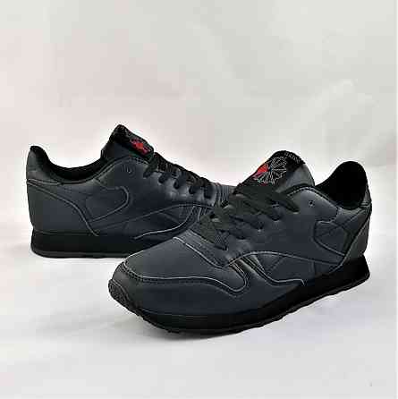 Кросівки Reebok Classic Чорні Рибок Чоловічі (розміри: 45) Відеовідвідвід Дніпро