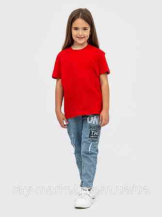 Футболка детская базовая Stedman Classic-T Kids для девочек красная (ST2200W-SRE) L Киев