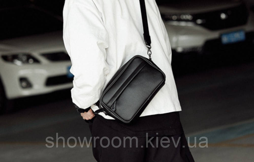 Чоловічі стильні сумки на плече Prestige (4036) Київ - фото 2