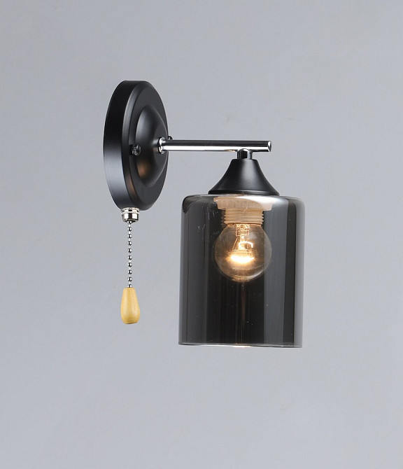 VALESO Настінне бра B K2301/1W хром+чорний Коломия - фото 1