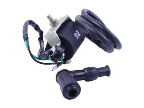 Котушка запалювання зі свічником на мопед Дельта Мукачево